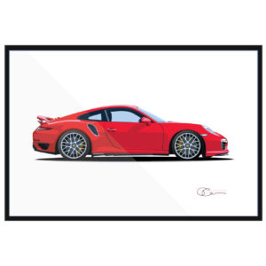 2011 Porsche 911 Turbo S 991 Print