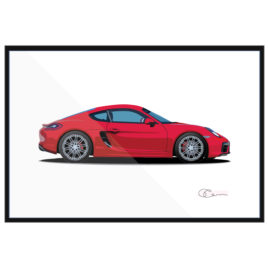 15 Porsche Caman GTS red