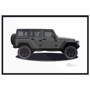 Jeep JK 4 door Gray