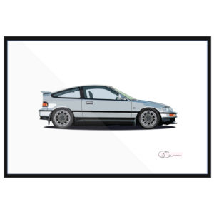 1990 Honda CRX Si Print