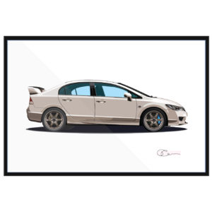 Honda Civic Type R Mudulo 4 door Championship White