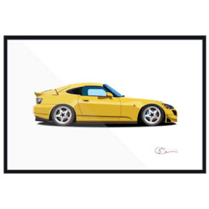 Honda S2000 Spoon Yellow