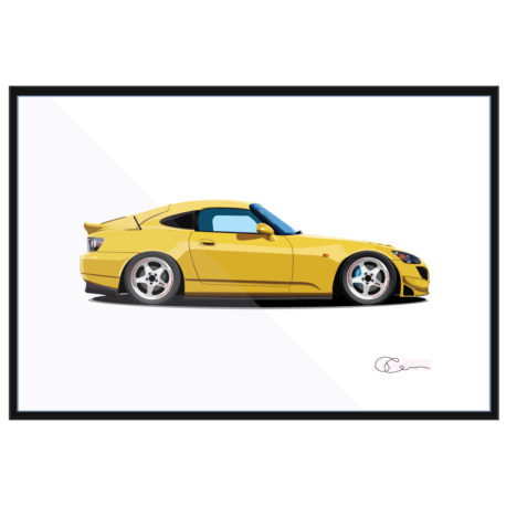 frame-honda-s2000-spoon-yellow