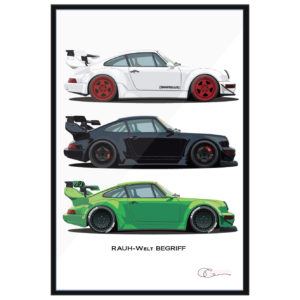 Porsche 911 964 RWB Friends