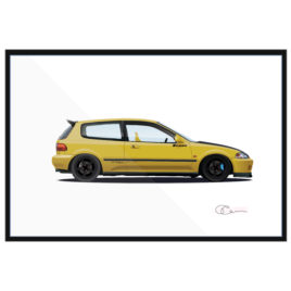 Honda Civic EG Spoon (yellow)